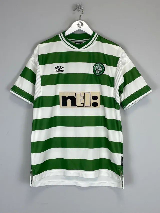 2000/01 CELTIC HOME SHIRT (L) UMBRO | CULT KITS