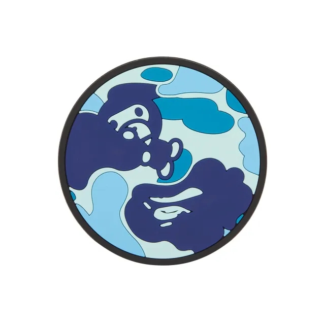 A Bathing Ape Men's ABC Camo Milo Coaster Blue