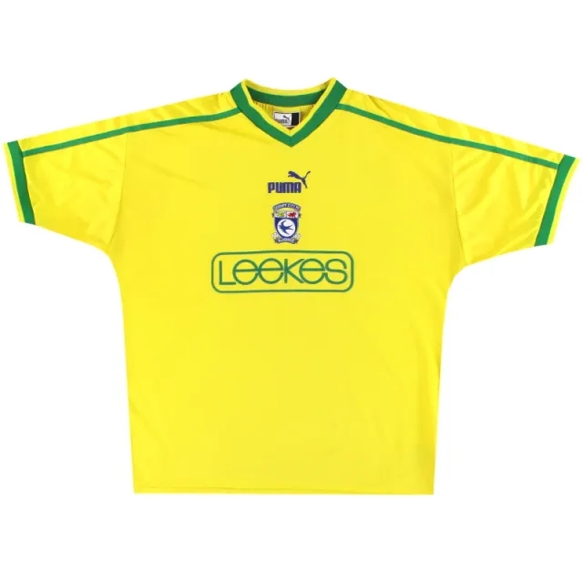 2002-03 Cardiff Puma Third Shirt S - Cardiff City / Excellent 