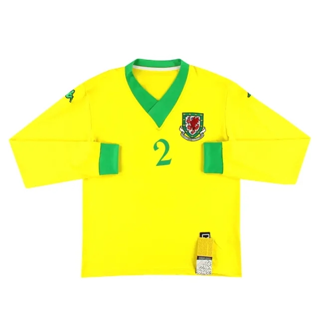 2006-07 Wales Kappa '130th Year' Player Issue Away Shirt #2 *w/tags* XL - Wales / w/tags 