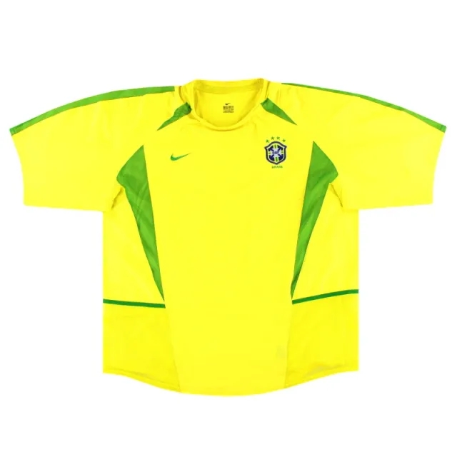 2002-04 Brazil Nike Player Issue Home Shirt XXL - Brazil / Excellent 