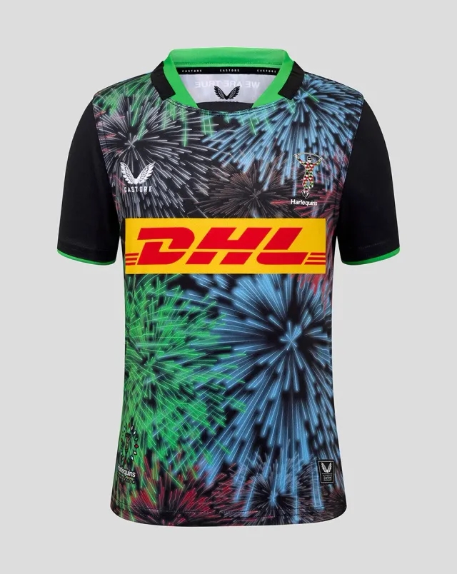Castore Harlequins Juniors 25/26 Big Game Replica Shirt