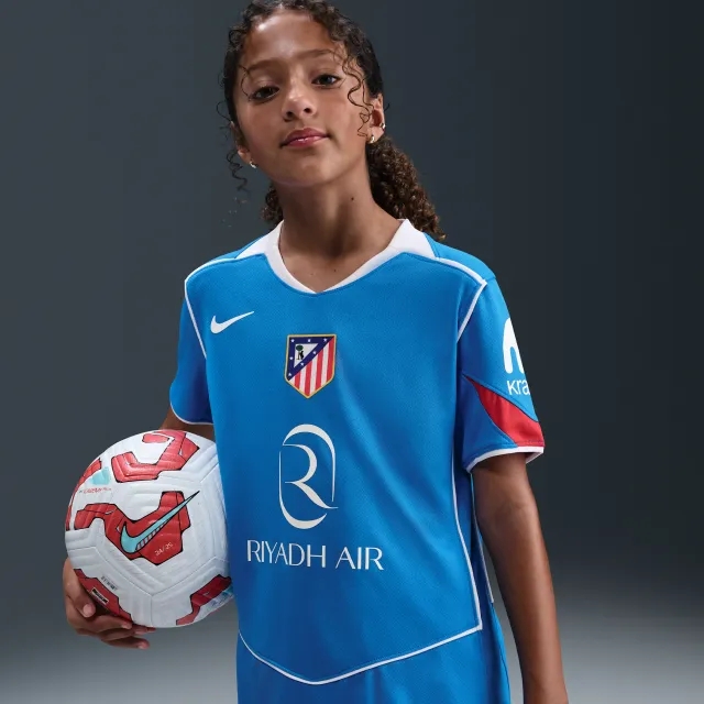Atletico Madrid 3Rd Shirt 2025/26 Kids - ['Blue']