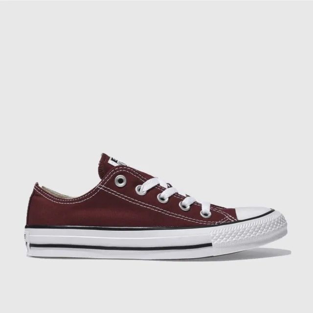 Converse Ctas Ox Women's Sneakers - Maroon