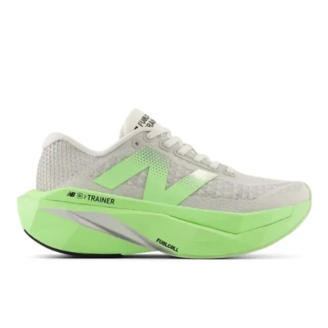 New Balance Women's FuelCell SuperComp Trainer v3 in Green/Grey Synthetic