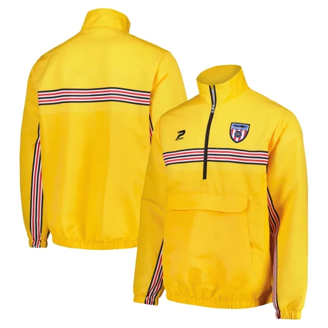 Sunderland Patrick 1986/87 Third Retro Track Jacket - Yellow