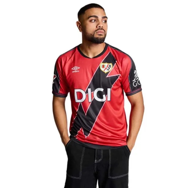 Umbro Rayo Vallecano 25/26 Away Short Sleeve T-shirt