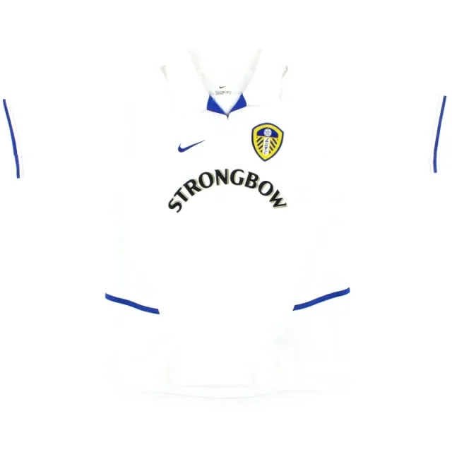2002-03 Leeds Nike Home Shirt M - Leeds / Excellent 