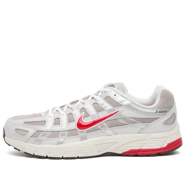 Nike Men's P-6000 Sneaker Grey/Red/White