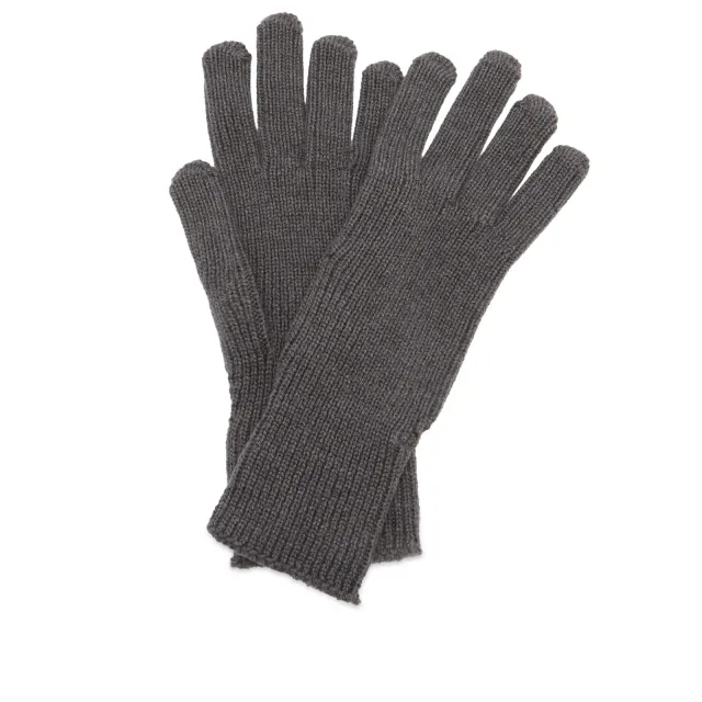 Moncler Men's Wool Gloves Grey