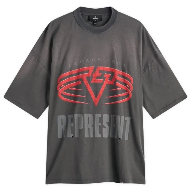 Represent Men's Represent Men's Living Legacy Tour T-Shirt Sun Fade Grey