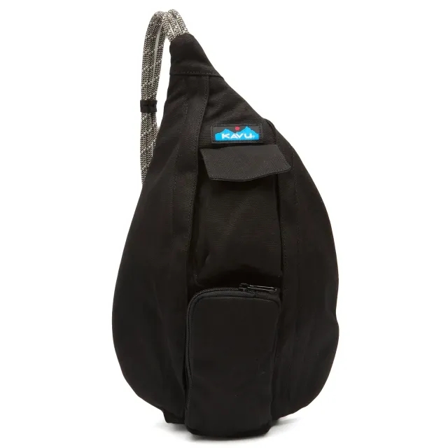 KAVU Men's Mini Rope Bag Black