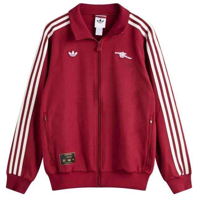 Adidas Men's Arsenal FC Icon Track Top Team Coll Burgundy