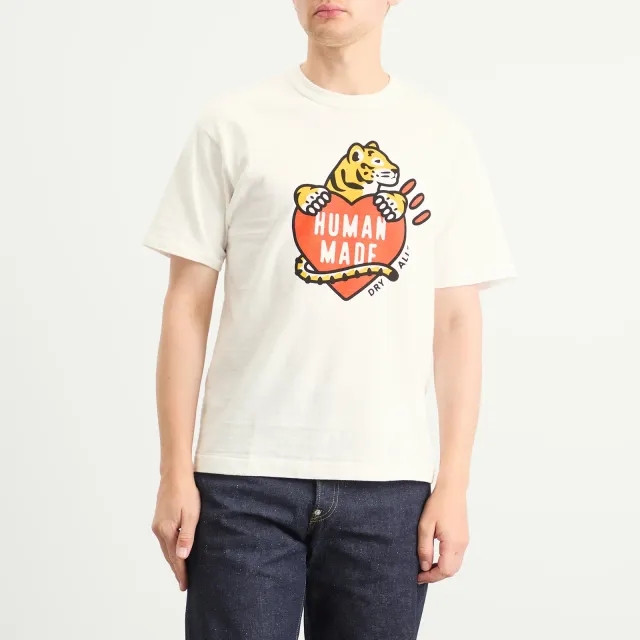 Human Made Men's Tiger Heart T-Shirt White