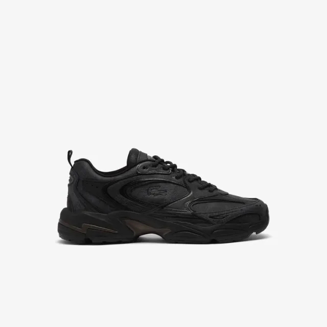 Lacoste Men's Storm 96 2K Leather Sneakers - Black