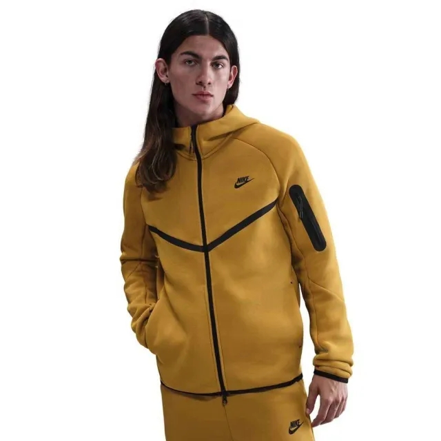 Nike Tech Fleece Men Hoodies - Yellow