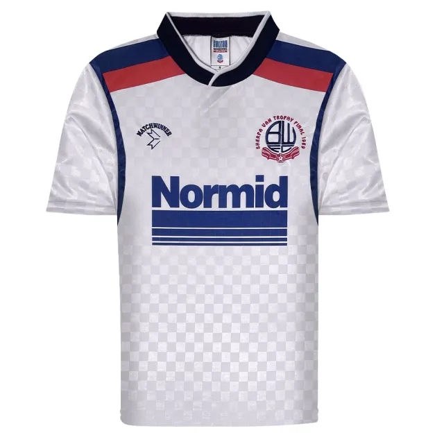 3Retro Bolton Wanderers 1989 SVT Retro Football Shirt