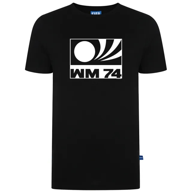 3Retro FIFA 1974 Logo Tee