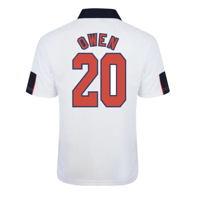 England 1998 World Cup Finals No20 Owen Shirt