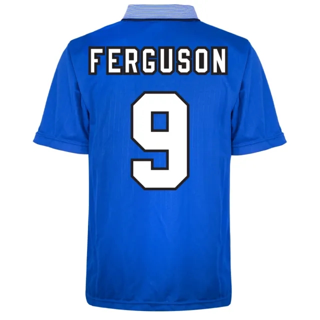 Everton 1995 Home Fa Cup Ferguson No 9 Shirt