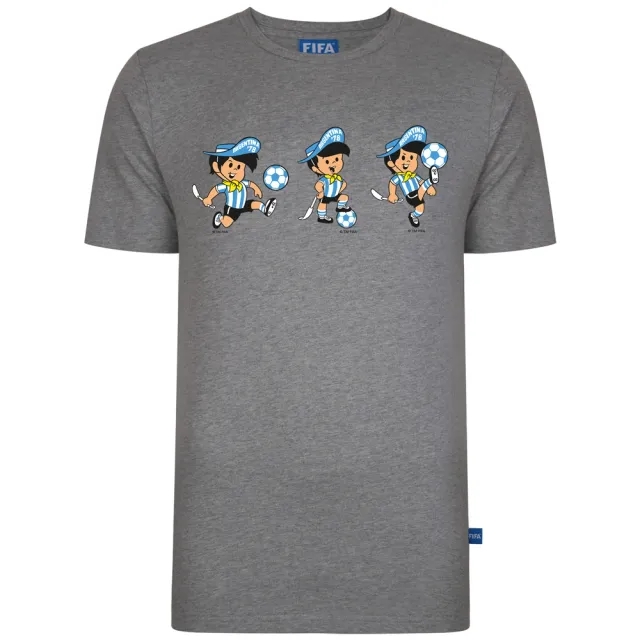 3Retro FIFA 1978 Three Mascot Tee