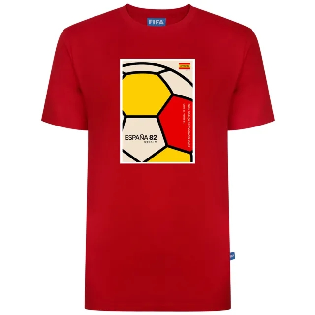 3Retro FIFA 1982 Poster Tee