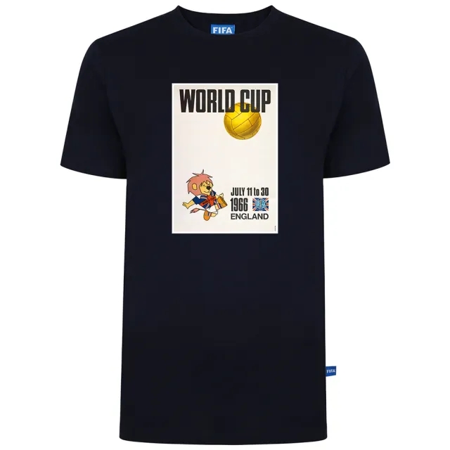 3Retro FIFA 1966 Poster Tee