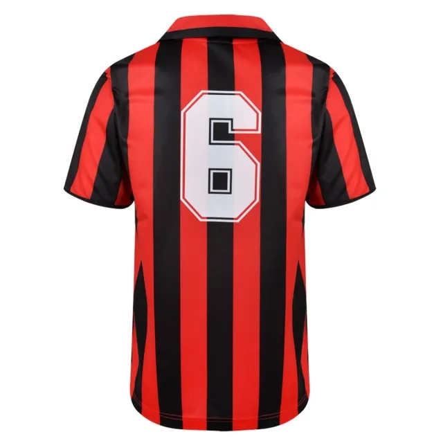 Ac Milan 1988 No6 Retro Football Shirt