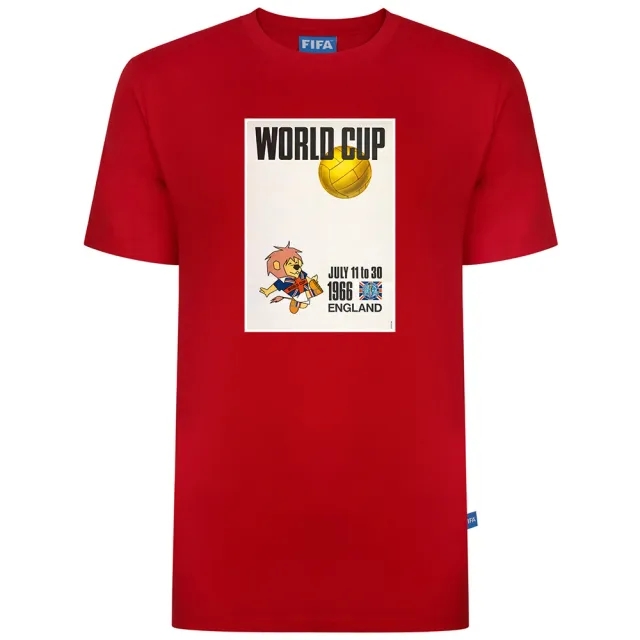 3Retro FIFA 1966 Poster Tee