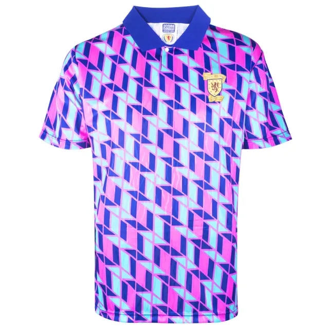 3Retro Scotland 1990 Fourth Retro Football Shirt