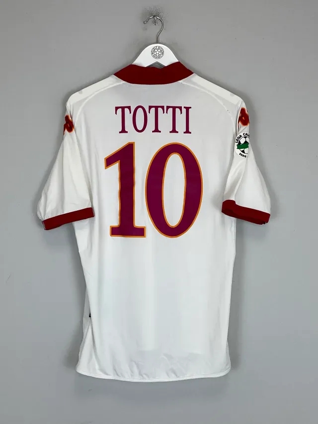2009/10 ROMA TOTTI #10 AWAY SHIRT (M) KAPPA | CULT KITS