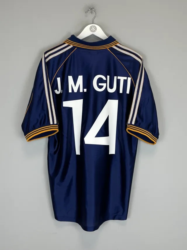 1998/99 REAL MADRID J.M GUTI #14 THIRD SHIRT (L) ADIDAS | CULT KITS