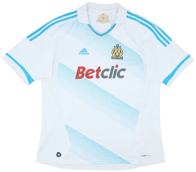 2011-12 Olympique Marseille Home Shirt Gignac #10 - 10/10 - (XXL)