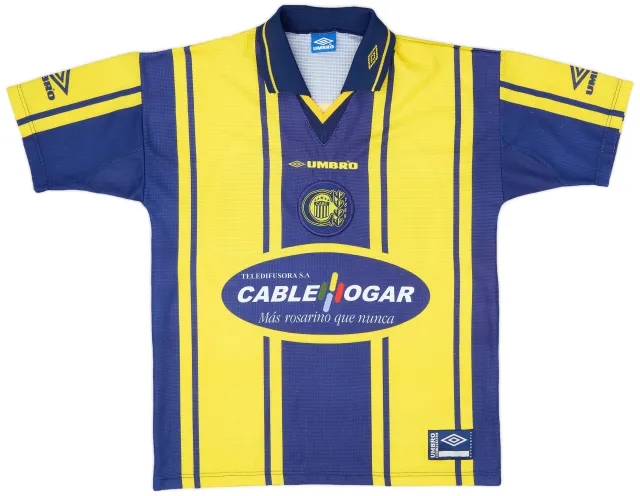 Umbro Rosario Central Mens SS Home Shirt 1998/99