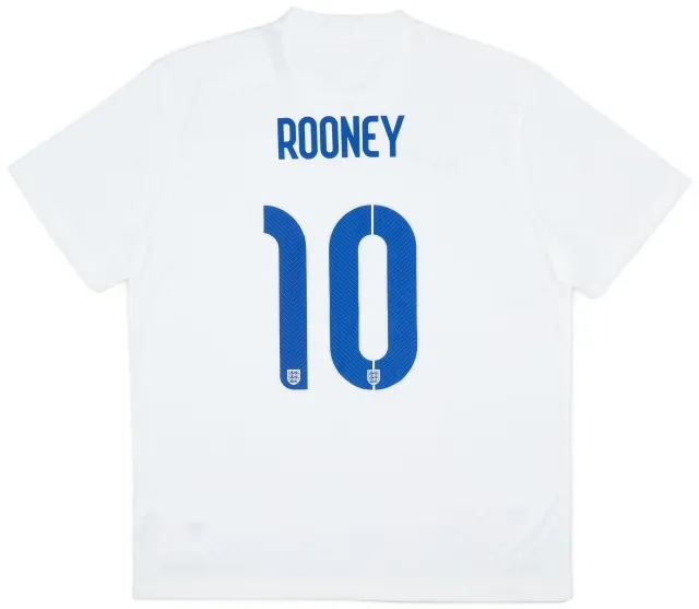 2014-15 England Home Shirt Rooney #10 (XL)