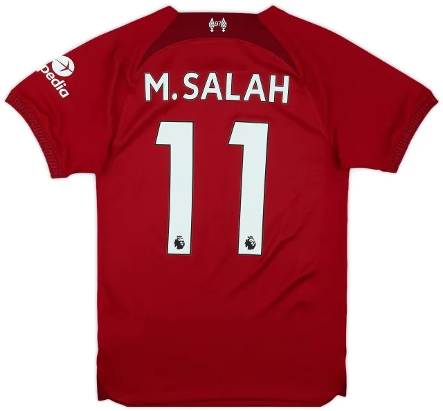 2022-23 Liverpool Home Shirt M.Salah #11 - 8/10 - (XS)