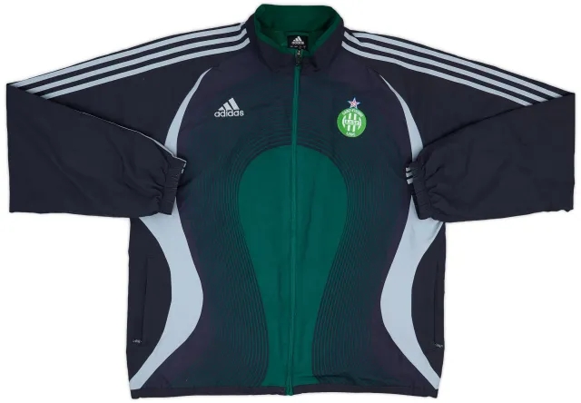 2006-07 Saint Etienne adidas Track Jacket - 9/10 - (XL)