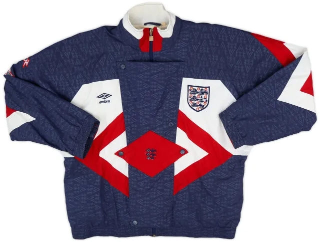 1990-92 England Umbro Jacket - 8/10 - (L)