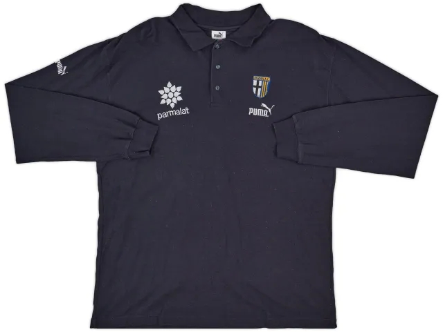 1997-98 Parma Puma Polo L/S Shirt - 8/10 - (XL)