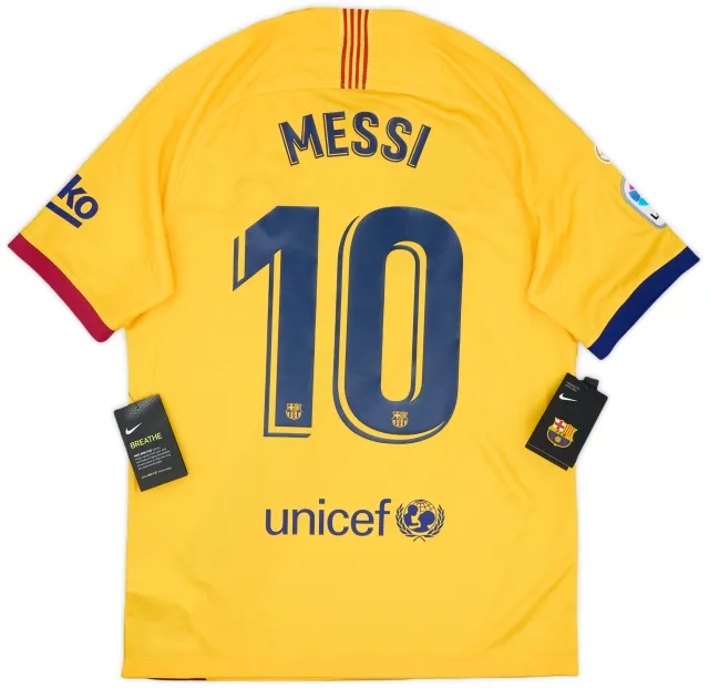 2019-20 Barcelona Away Shirt Messi #10 (M)