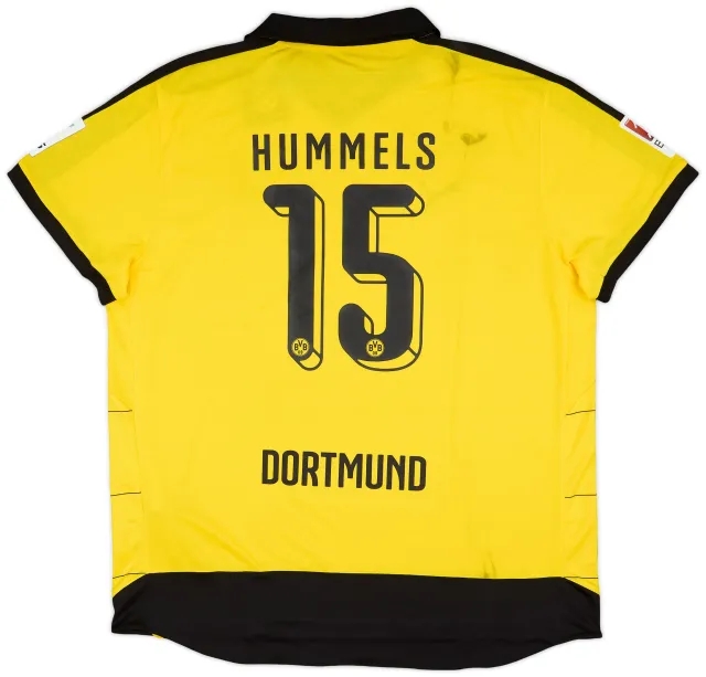 2015-16 Borussia Dortmund Home Shirt Hummels #15 (3XL)
