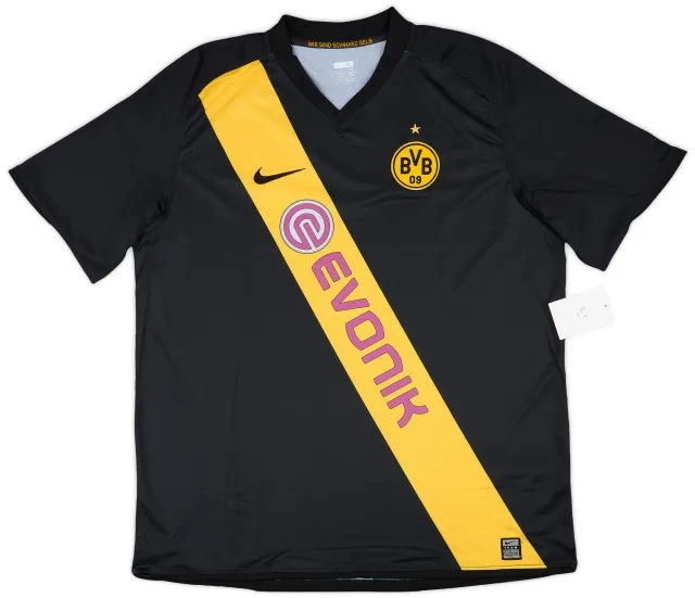 Nike Borussia Dortmund Mens SS Player Issue Away Shirt 2008/09