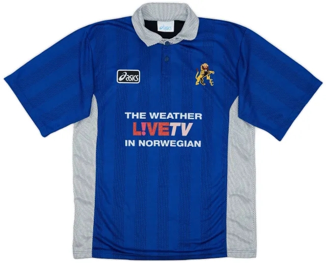Asics Millwall Mens SS Home Shirt 1997/99
