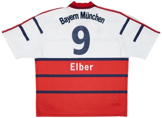 adidas Bayern Munich Mens SS Away Shirt 1998/00