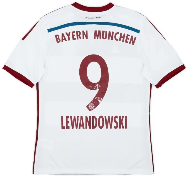 adidas Bayern Munich Boys SS Away Shirt 2014/15
