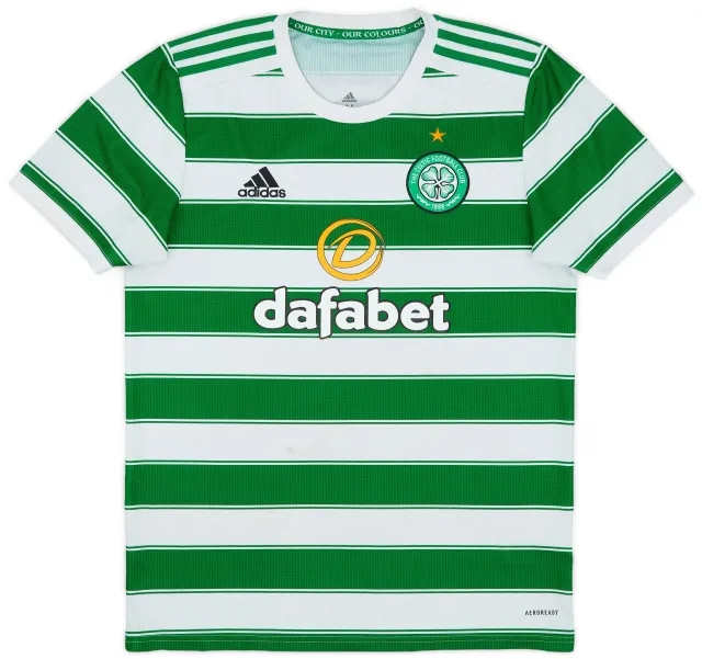 2021-22 Celtic Home Shirt - 5/10 - (M)