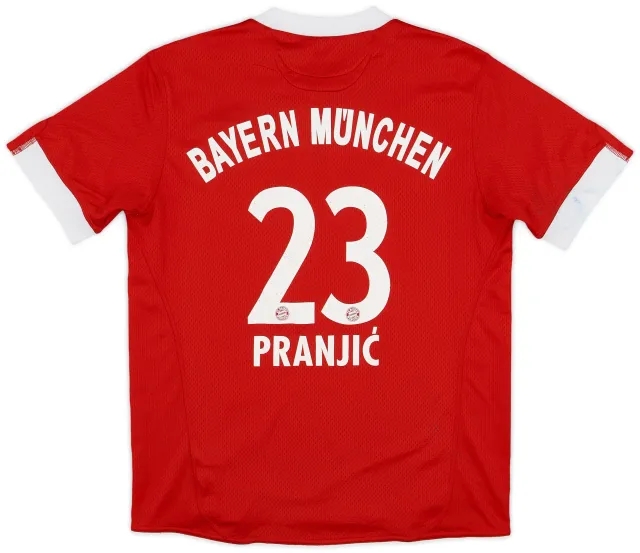 adidas Bayern Munich Boys SS Home Shirt 2009/10
