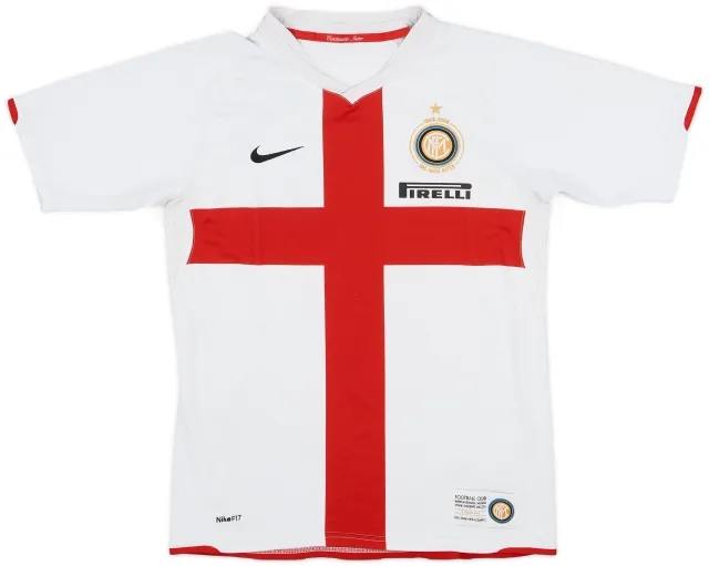 2007-08 Inter Milan Centenary Away Shirt - 5/10 - (XL.Boys)