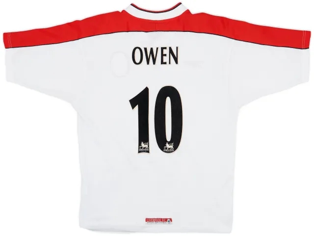 1998-99 Liverpool Away Shirt Owen #10 - 7/10 - (M)