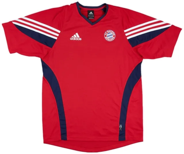 adidas Bayern Munich Mens SS Home Shirt 2003/04